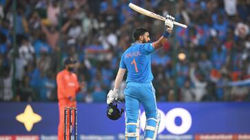 KL Rahul broke Rohit Sharma's record and entered the list of fastest century scorers during IND vs NED 45th Match of World Cup 2023 rsk KL Rahul broke Rohit Sharma's record and entered the list of fastest century scorers during IND vs NED 45th Match of World Cup 2023 rsk