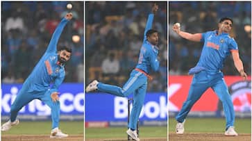 ICC World cup 2023 Team India Use 9 bowlers against Netherland Rohit kohli takes wicket ckm ICC World cup 2023 Team India Use 9 bowlers against Netherland Rohit kohli takes wicket ckm