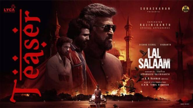 Rajinikanth Lal Salaam movie teaser released-rag