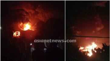 deepavali fireworks ends in fire accident in kottayam apn deepavali fireworks ends in fire accident in kottayam apn