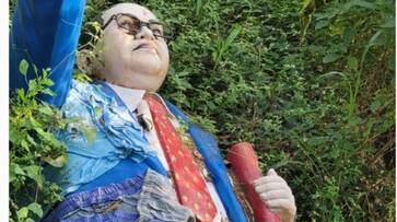 BR Ambedkar statue insulted in Thadepalli AKP BR Ambedkar statue insulted in Thadepalli AKP