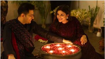 Parineeti Chopra shares glimpses of first Diwali as newlywed, calls husband Raghav Chadha her "home" SHG Parineeti Chopra shares glimpses of first Diwali as newlywed, calls husband Raghav Chadha her "home" SHG