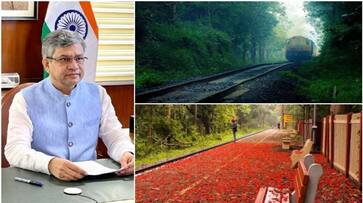 Nilambur Shoranur rail line scenic beauty will lost 5000 trees are cut down here asd Nilambur Shoranur rail line scenic beauty will lost 5000 trees are cut down here asd