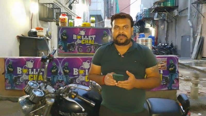 Bullet Chaiwala Making Rs 1 lakh in a month with a unique concept of tea startup iwh