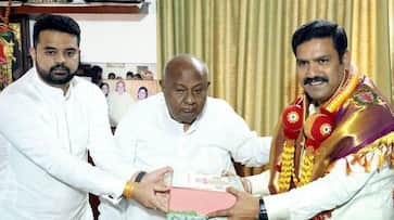 Lets Try to Win Narendra Modi again Says MP Prajwal Revanna gvd Lets Try to Win Narendra Modi again Says MP Prajwal Revanna gvd