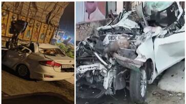 car rammed into a truck on national highway six passengers killed afe car rammed into a truck on national highway six passengers killed afe
