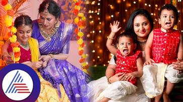 Radhika Pandit amulya Rishab shetty Shwetha celebrates Diwali Childrens day with kids vcs Radhika Pandit amulya Rishab shetty Shwetha celebrates Diwali Childrens day with kids vcs