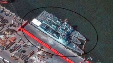Chinese warship submarine anchored in Karachi A massive joint naval exercise between China and Pakistan akb Chinese warship submarine anchored in Karachi A massive joint naval exercise between China and Pakistan akb