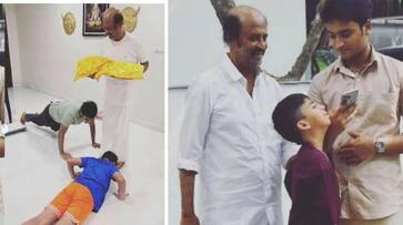 Rajinikanth Diwali Celebration Photos Viral JMS Rajinikanth Diwali Celebration Photos Viral JMS