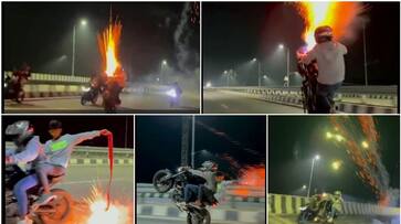 10 arrested for performs bike stunt with firecrackers Diwali celebration Latest news asd 10 arrested for performs bike stunt with firecrackers Diwali celebration Latest news asd