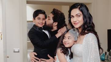 Allu Arjun special post For Children's Day Celebration with ayan and arha JMS Allu Arjun special post For Children's Day Celebration with ayan and arha JMS