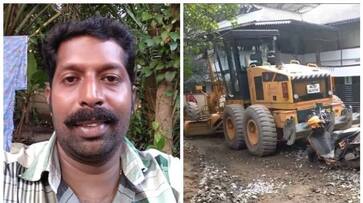 man died in road construction machine and scooter accident at kottayam nbu man died in road construction machine and scooter accident at kottayam nbu