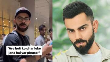Cricket World Cup 2023: 'Hey Beti Ko Ghar Leke Jaana Hai'. Virat Kohli is angry. Do you know why? RMA Cricket World Cup 2023: 'Hey Beti Ko Ghar Leke Jaana Hai'. Virat Kohli is angry. Do you know why? RMA