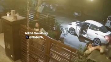 CCTV camera footage of young women stealing plant pots in sedan SU has gone viral bkg CCTV camera footage of young women stealing plant pots in sedan SU has gone viral bkg