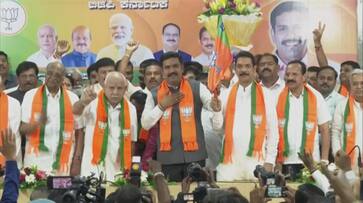 BY Vijayendra assumes Karnataka BJP state president role in lavish ceremony BY Vijayendra assumes Karnataka BJP state president role in lavish ceremony