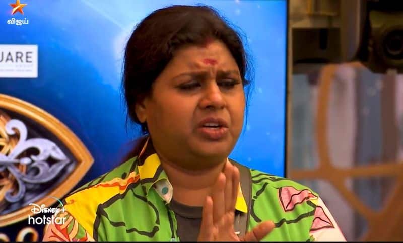 vichitra crying in bigg boss confession room mma
