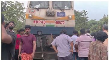 The train derailed near Vallapuzha railway station sts The train derailed near Vallapuzha railway station sts