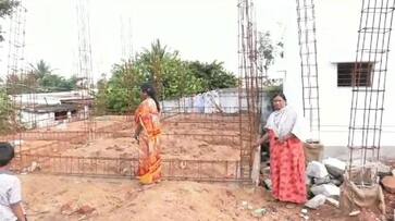 Slum People not get Houses in Chitradurga grg Slum People not get Houses in Chitradurga grg