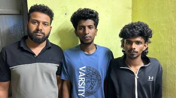 three youths arrested with ganja in thrissur vkv three youths arrested with ganja in thrissur vkv