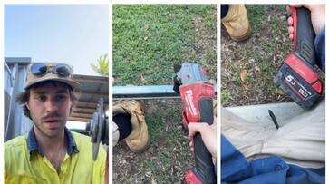 Amazing video of angle grinder's blade exploding while in use reminds safety standards bkg Amazing video of angle grinder's blade exploding while in use reminds safety standards bkg