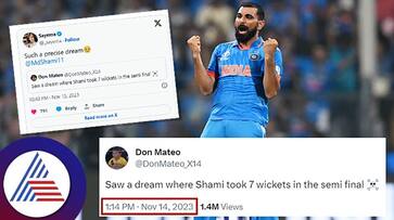 Interesting This Guy Predicted Mohammed Shami 7 Wicket Haul Against New Zealand in World Cup Semifinals kvn Interesting This Guy Predicted Mohammed Shami 7 Wicket Haul Against New Zealand in World Cup Semifinals kvn