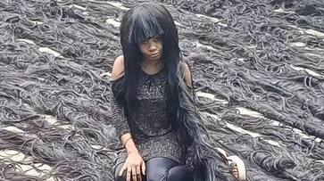 handmade longest wig nigerian woman sets record rlp handmade longest wig nigerian woman sets record rlp