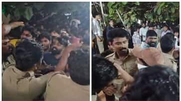 Clash during kalolsavam lathi charged 6 students injured in thrissur nbu Clash during kalolsavam lathi charged 6 students injured in thrissur nbu