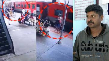 RPF Sub Inspector Saved a BSF Soldier's Life From a Moving Train At Thrissur Railway Station shocking video vkv RPF Sub Inspector Saved a BSF Soldier's Life From a Moving Train At Thrissur Railway Station shocking video vkv
