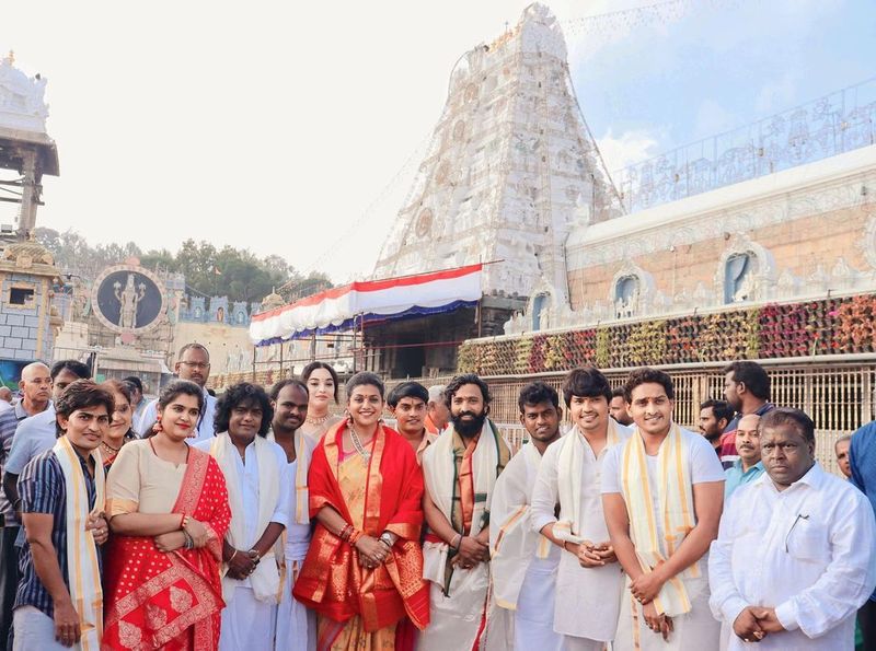 Jabardasth Artists meet Actress Roja selvamani NSK 