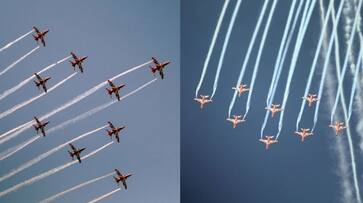 World Cup Finals 2023 : Wow.. Air show before the World Cup Finals.. Exciting rehearsal..ISR World Cup Finals 2023 : Wow.. Air show before the World Cup Finals.. Exciting rehearsal..ISR