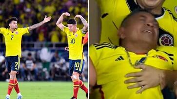 Football After kidnapping saga, Luis Diaz seals Colombia's win over Brazil with brace; WATCH father's reaction osf Football After kidnapping saga, Luis Diaz seals Colombia's win over Brazil with brace; WATCH father's reaction osf