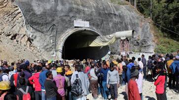 uttarakhand tunnel collapse Rescue Operation get paused after hearing a Loud cracking sound ans uttarakhand tunnel collapse Rescue Operation get paused after hearing a Loud cracking sound ans