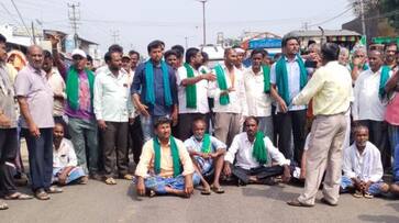 Arrest of farmer leaders overnight, protest by farmers snr Arrest of farmer leaders overnight, protest by farmers snr