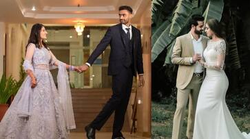 Indian Hockey Star Gurjant Singh Ties Knot With Tennis Player Karman Kaur Thandi kvn Indian Hockey Star Gurjant Singh Ties Knot With Tennis Player Karman Kaur Thandi kvn