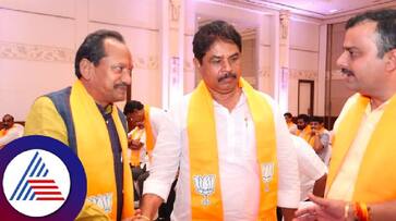R Ashok as Leader of Opposition Prabhu Chavan congratulation him at bidar todday rav R Ashok as Leader of Opposition Prabhu Chavan congratulation him at bidar todday rav