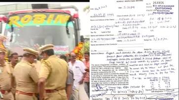 What he got in Kerala is small Robin bus got a huge fine in Tamil Nadu ppp What he got in Kerala is small Robin bus got a huge fine in Tamil Nadu ppp