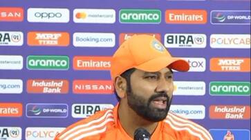 Phone bandh rakho yaar Rohit sharma Reaction goes viral during India vs Australia final Press meet ckm Phone bandh rakho yaar Rohit sharma Reaction goes viral during India vs Australia final Press meet ckm