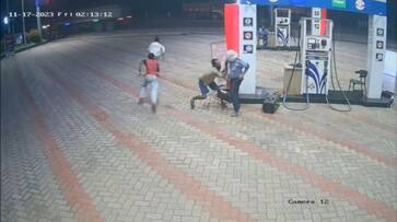 police said that the robbery was carried out by an inter state theft group after throwing chili powder at the petrol station ppp police said that the robbery was carried out by an inter state theft group after throwing chili powder at the petrol station ppp