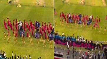 Rehearsal of music and dance performance at Narendra Modi Stadium ahead of IND vs AUS Final of Cricket World Cup 2023 rsk Rehearsal of music and dance performance at Narendra Modi Stadium ahead of IND vs AUS Final of Cricket World Cup 2023 rsk