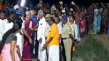 In the middle of the night the public requested nirmala sitharaman to repair railway tunnel smp In the middle of the night the public requested nirmala sitharaman to repair railway tunnel smp