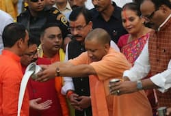 cm yogi adityanath reached at lakshman mela ghat for chhath puja zkamn