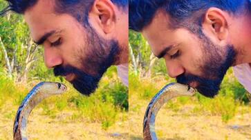 man kissing snakes head rlp man kissing snakes head rlp