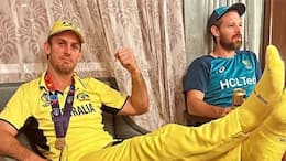 Viral Photo Shows Mitchell Marsh Resting His Legs On World Cup Trophy kvn