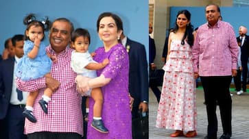 Isha Ambani's outfit at her twin's birthday bash Isha Ambani's outfit at her twin's birthday bash