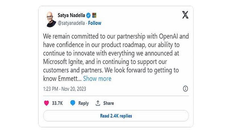Sam Altman and Greg Brockman join Microsoft amid OpenAI saga-sak