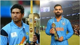 Sachin and Virat Kohli best player pictures goes viral after odi world cup final