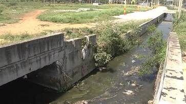 Contaminated Water Entering Kaveri River at Kollegal in Chamarajanagara grg Contaminated Water Entering Kaveri River at Kollegal in Chamarajanagara grg