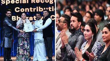 IFFI 2023: Madhuri Dixit honoured with 'Special Recognition for Bharatiya Cinema' award; read details RBA IFFI 2023: Madhuri Dixit honoured with 'Special Recognition for Bharatiya Cinema' award; read details RBA