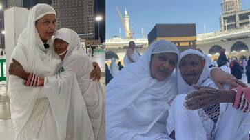 1947 partition separated finally 105 year old women meets family members of sister who died in india at Mecca etj 1947 partition separated finally 105 year old women meets family members of sister who died in india at Mecca etj
