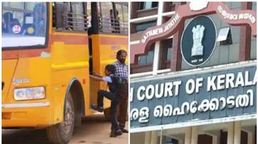 High Court stayed the order to hand over school bus School bus for Nava Kerala Sadas nbu High Court stayed the order to hand over school bus School bus for Nava Kerala Sadas nbu